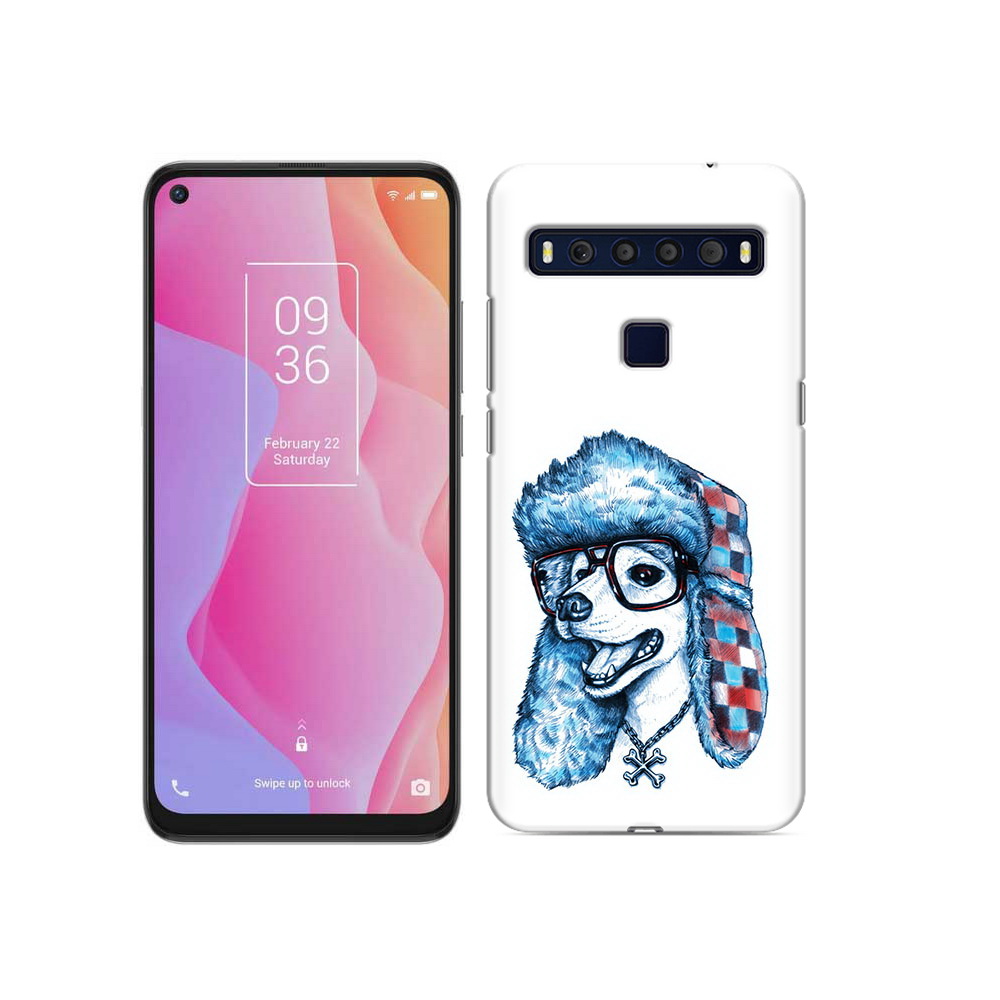 

Чехол MyPads Tocco для TCL 10L зимний пес, Прозрачный, Tocco