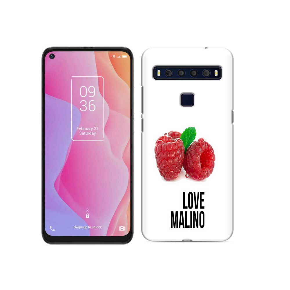 

Чехол MyPads Tocco для TCL 10L Бренд лове малино, Прозрачный, Tocco