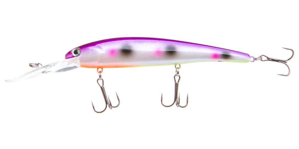 

Bandit Воблер BANDIT WALLEYE DEEP (Длина (мм) 120; Вес (гр.) 17,5 / A43), Прозрачный;фиолетовый
