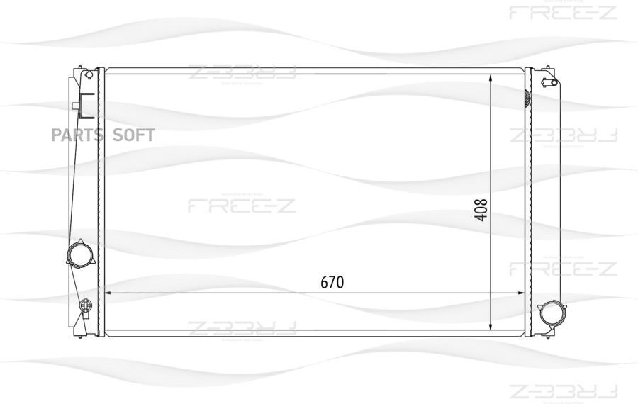 

Радиатор FREEZ KK0246