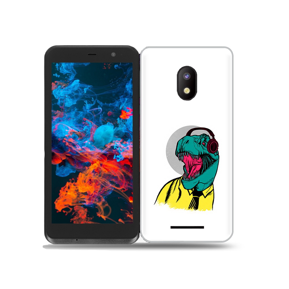 

Чехол MyPads Tocco для BQ 5045L Wallet дино, Прозрачный, Tocco