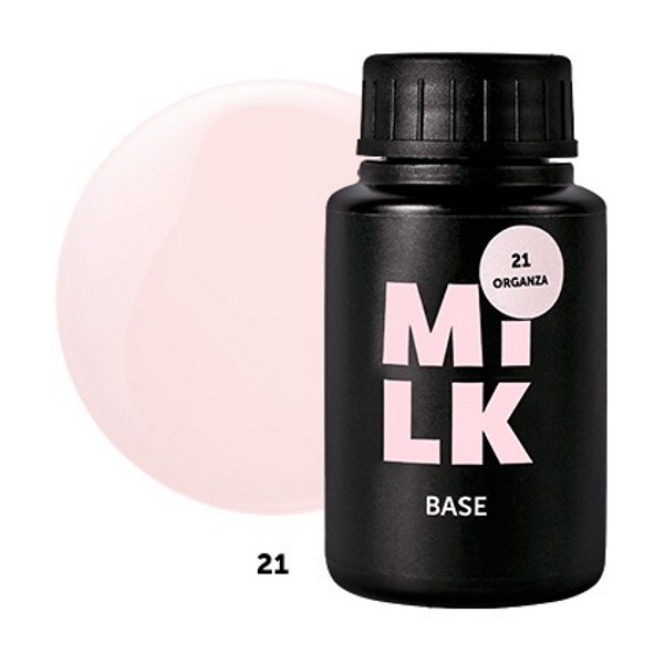 

База MilkGel Camouflage Organza №21, 30 мл