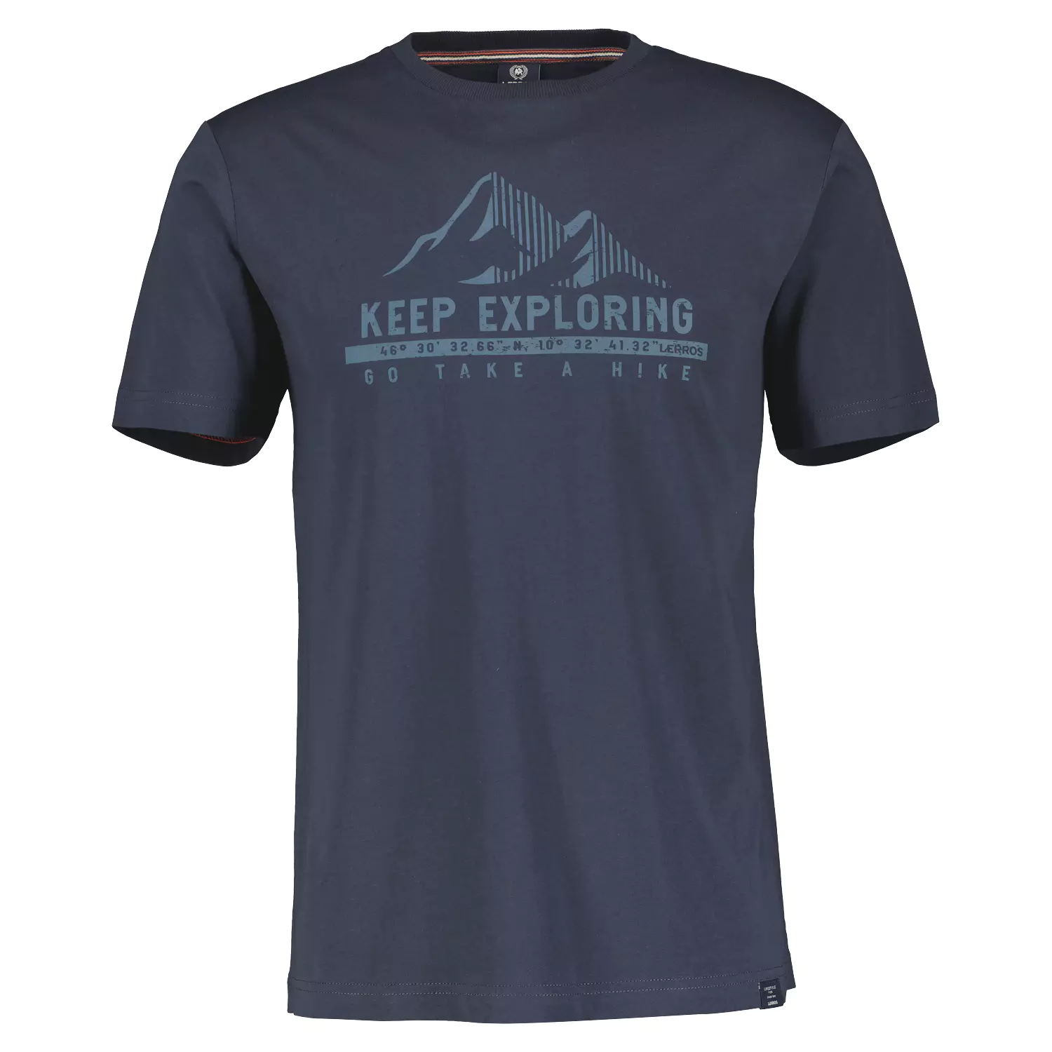 

Футболка мужская Lerros 23O3057 синяя 2XL, Синий, 23O3057