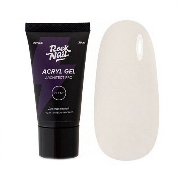 

Акригель RockNail Architect Pro Clear, 30 мл