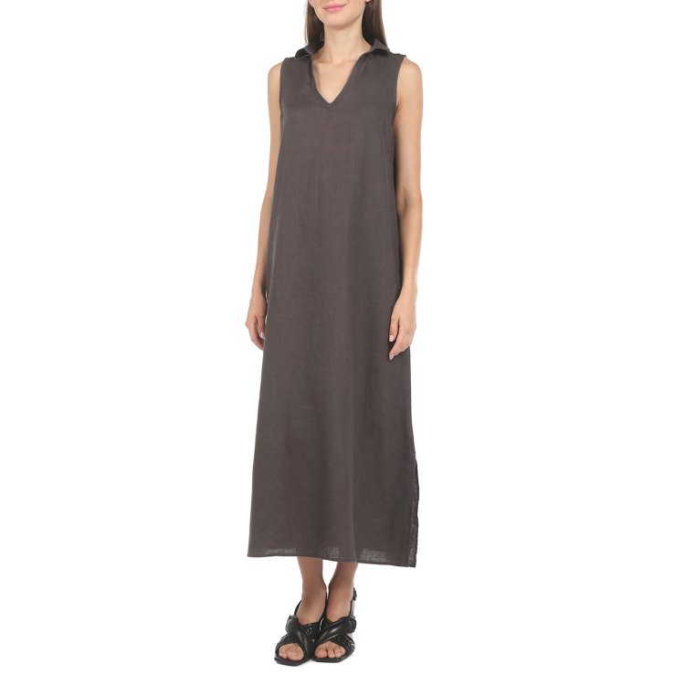 

Платье женское Maison David DRESS-2 серое L, Серый, DRESS-2