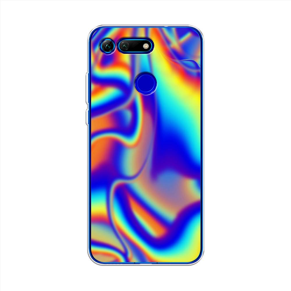 

Чехол на Honor V20 "Яркая голограмма", Разноцветный, 67350-3