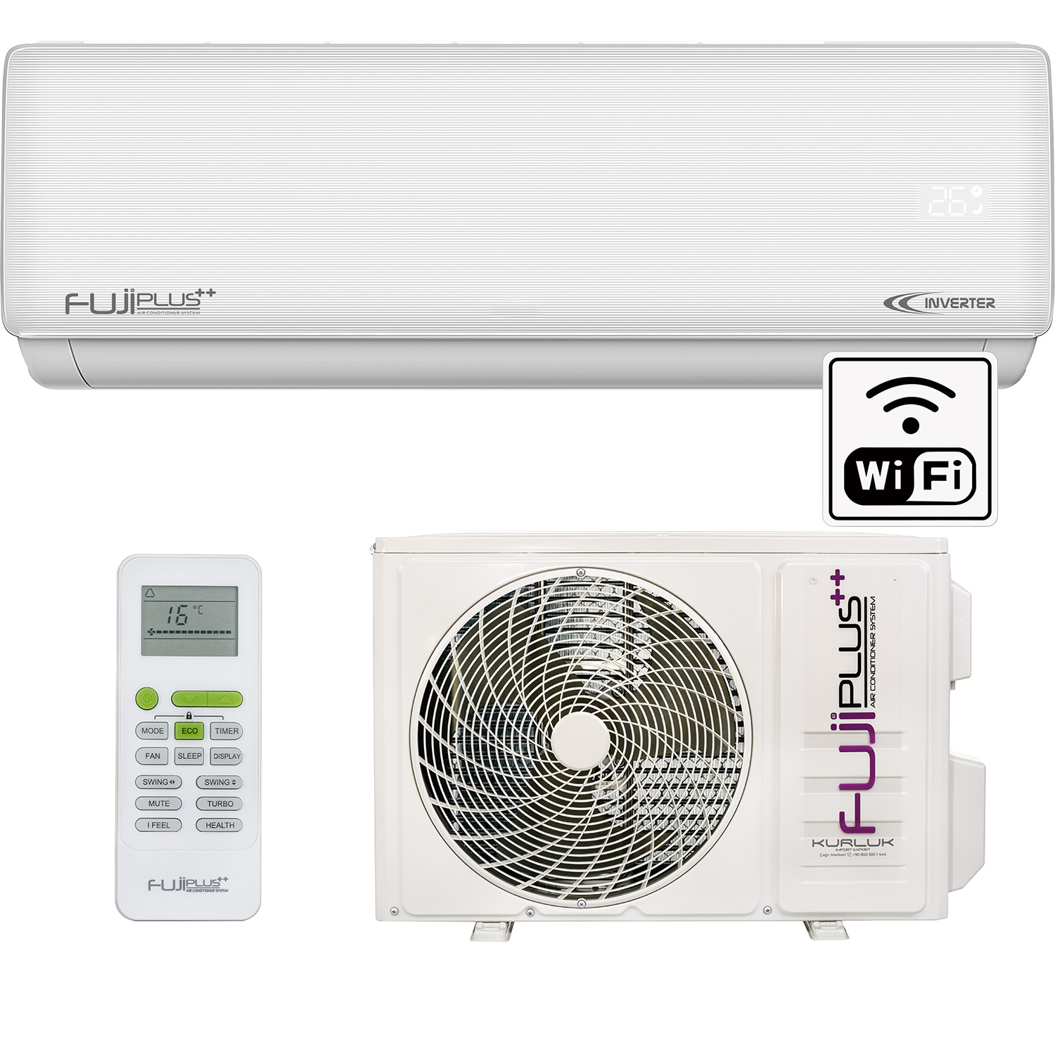 

Сплит-система Fujiplus FP-09 TI/TD WI-FI, FP-09 TI/TD WI-FI