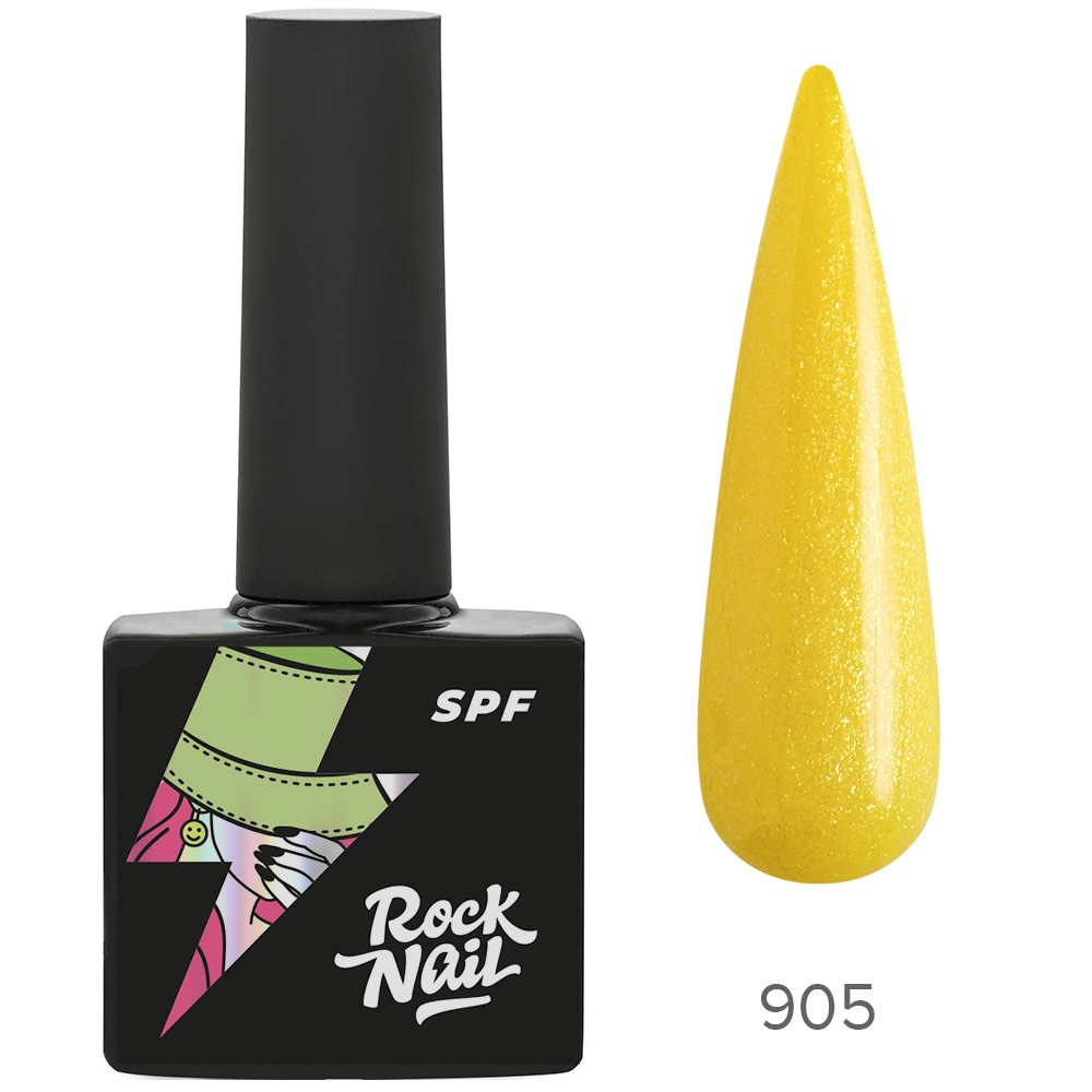 фото Гель-лак rocknail spf №905 sunscreen, 10 мл