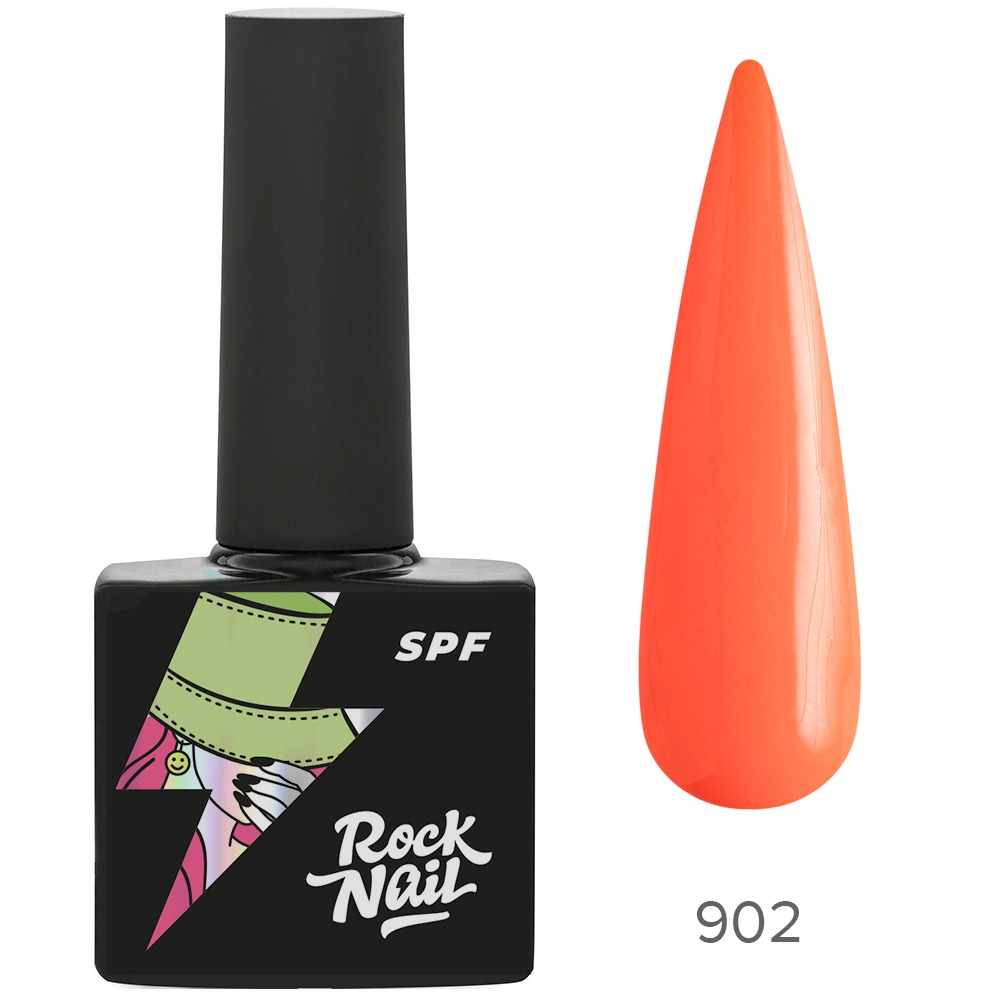фото Гель-лак rocknail spf №902 sunset fm, 10 мл