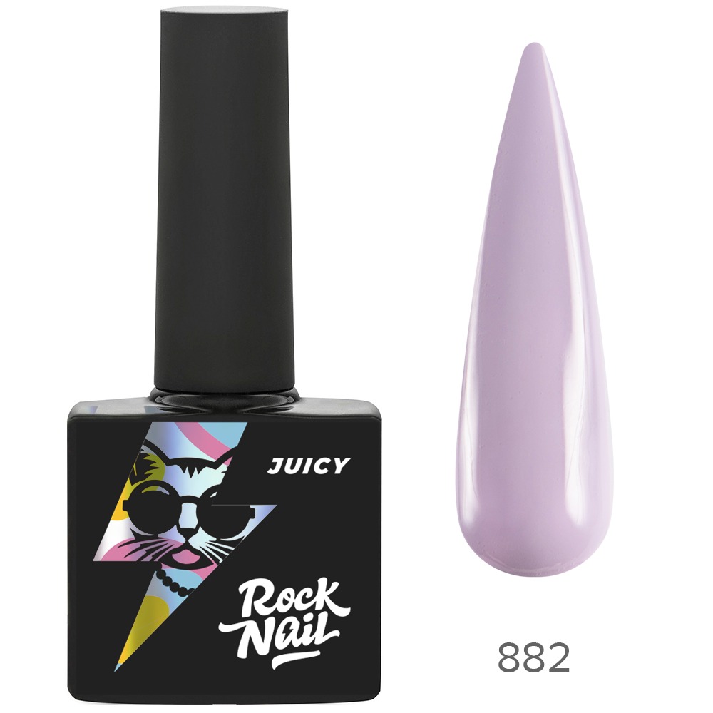 

Гель-лак RockNail Juicy №882 My Cat’s Necklace, 10 мл