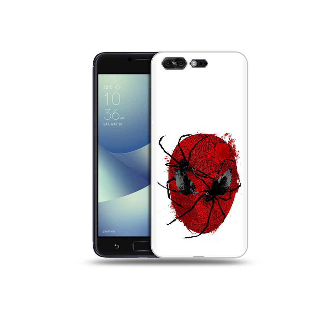 

Чехол MyPads Tocco для Asus ZenFone 4 Pro (ZS551KL) человек паук, Прозрачный, Tocco