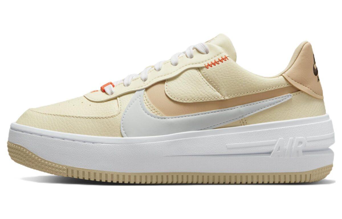 

Кеды унисекс Nike Air Force 1 Low plt.af.orm бежевые 41 EU, Бежевый, Air Force 1 Low plt.af.orm