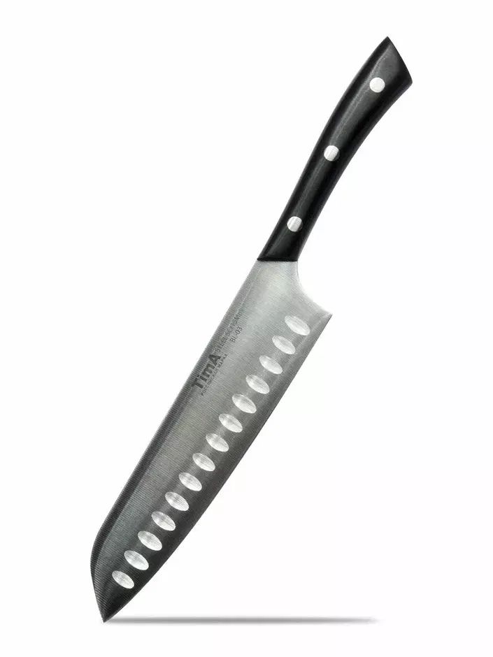 Нож сантоку TimA серия BlackLine 178мм
