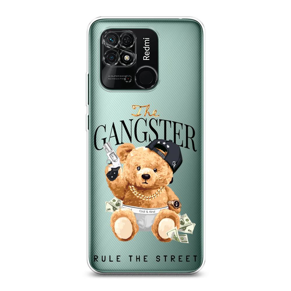 

Чехол на Xiaomi Redmi 10C "The Gangster", Бежевый;серый;черный, 313450-6