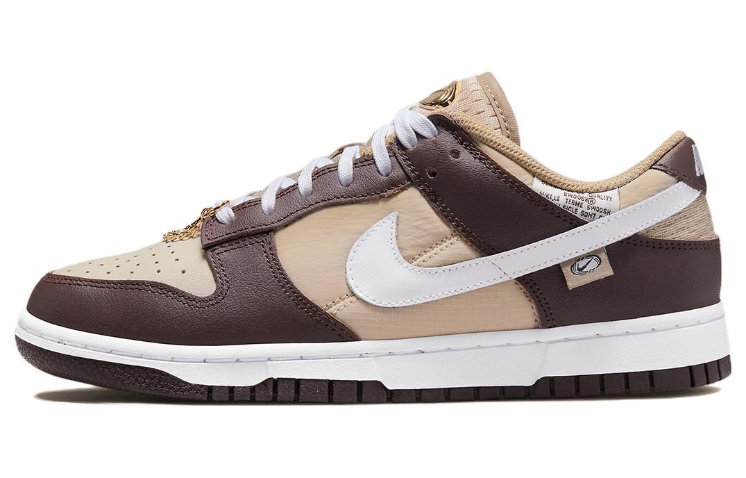 

Кеды унисекс Nike Dunk Low бежевые 38 EU, Бежевый, Dunk Low