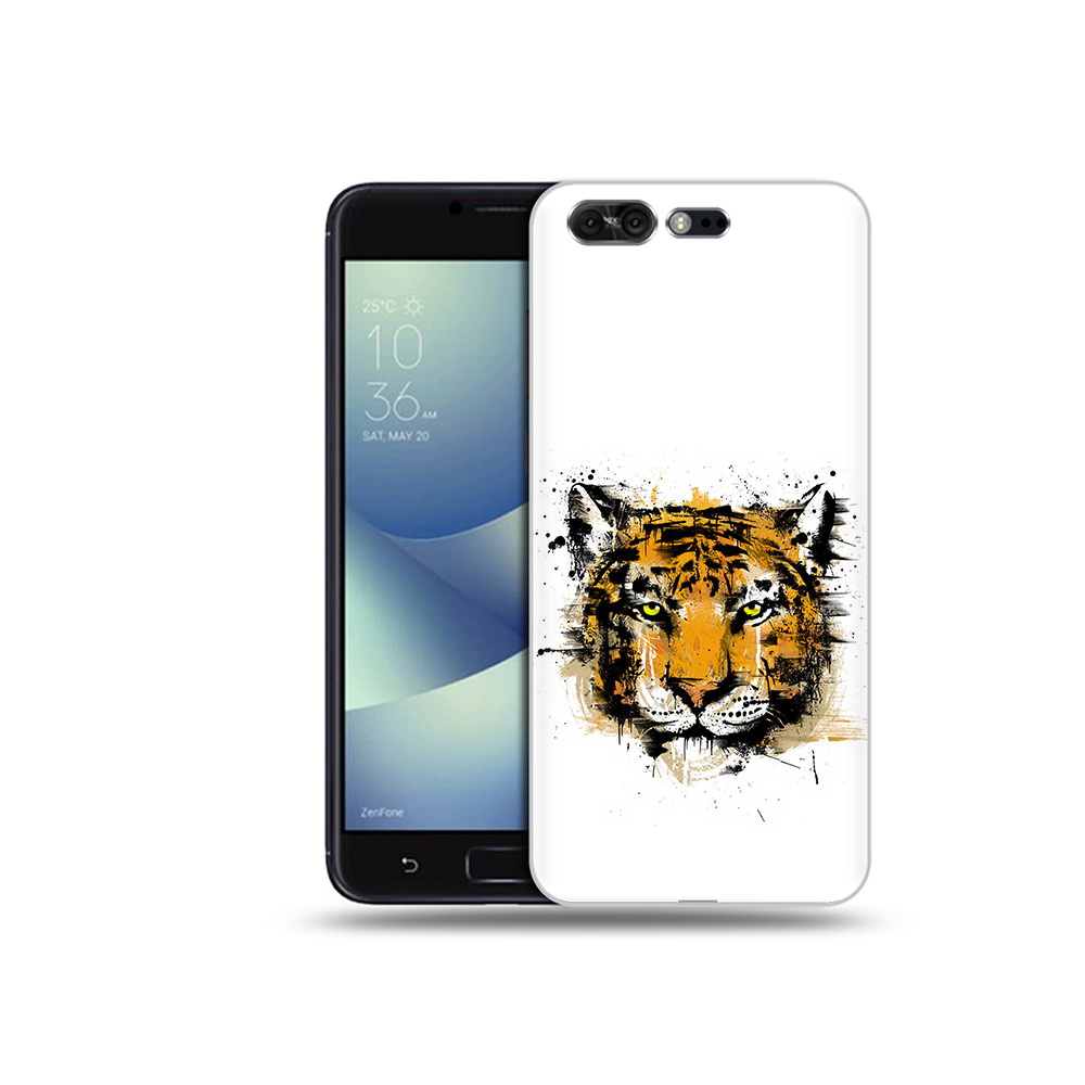 

Чехол MyPads Tocco для Asus ZenFone 4 Pro (ZS551KL) тигруля, Прозрачный, Tocco