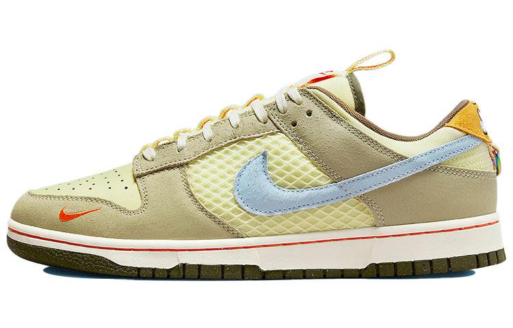 

Кеды унисекс Nike Dunk Low retro cartoon зеленые 46 EU, Зеленый, Dunk Low retro cartoon