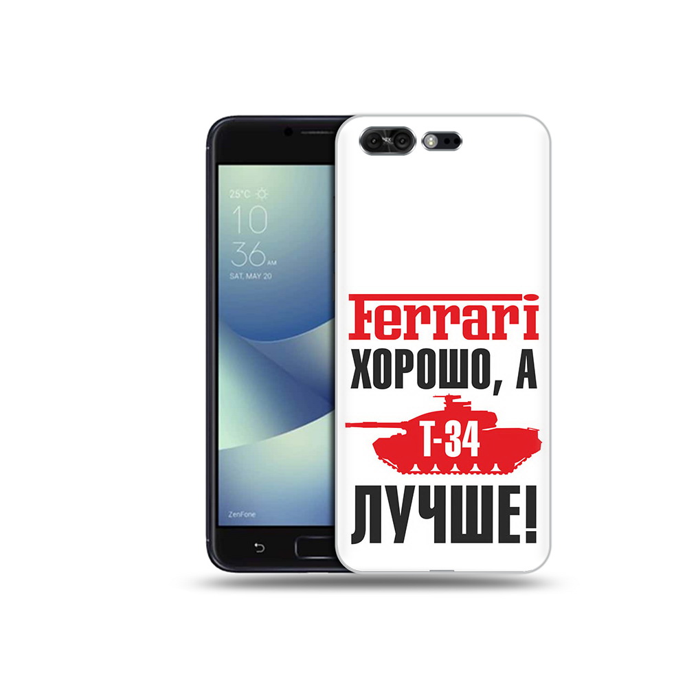 

Чехол MyPads Tocco для Asus ZenFone 4 Pro (ZS551KL) т 34 лучше, Прозрачный, Tocco