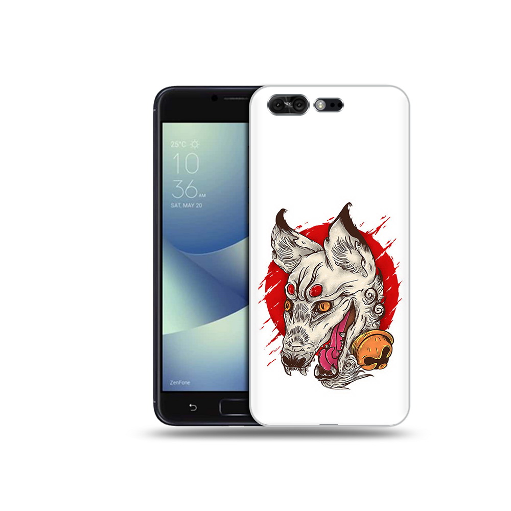 

Чехол MyPads Tocco для Asus ZenFone 4 Pro (ZS551KL) страшная собака, Прозрачный, Tocco