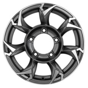 

Khomen Wheels KHW1505 (Jimny) Gray-FP 5.5x15/5x139.7 ET5 D108.1, 34693178