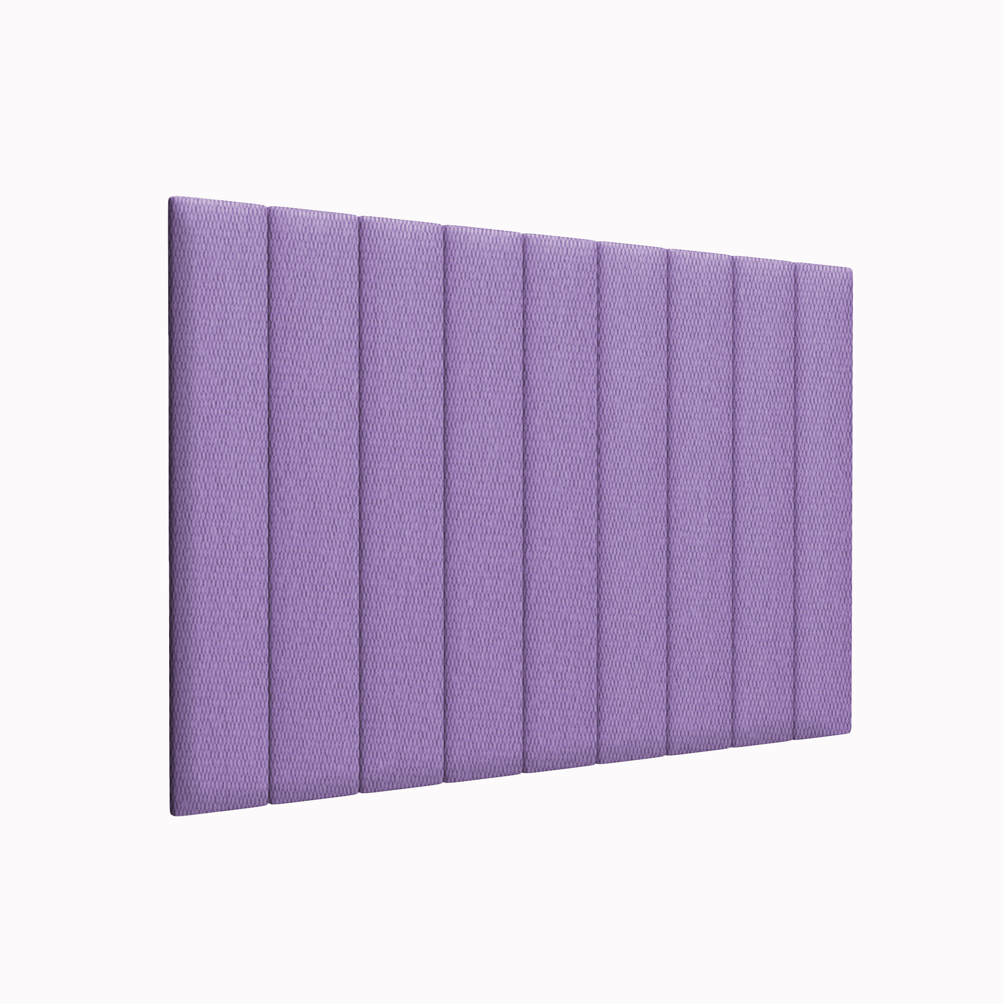 Мягкие стеновые панели Cabrio Violet 15х90 см 2 шт.