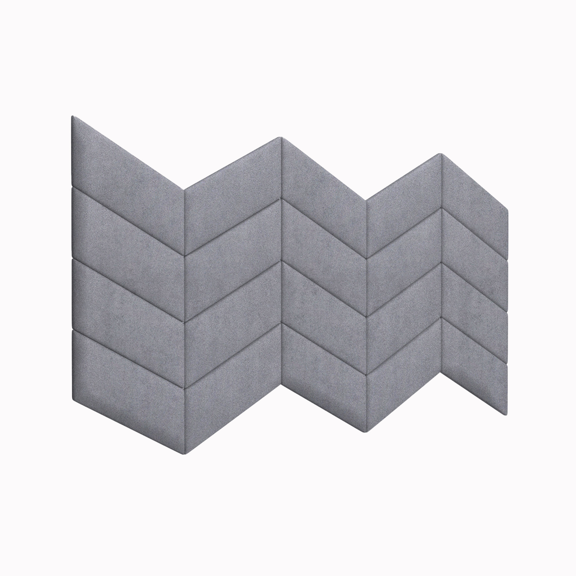 фото Мягкие стеновые панели alcantara gray 30х30pl см 2 шт. tartilla