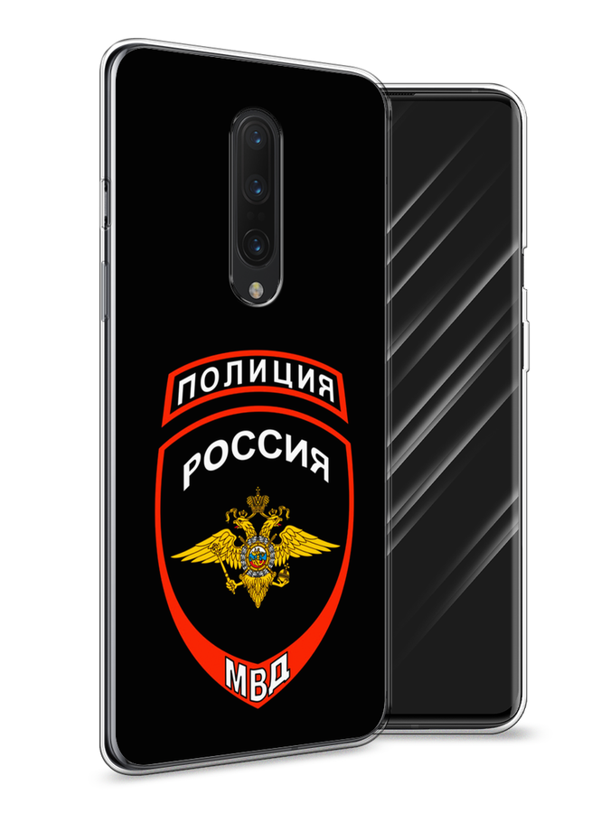 

Чехол Awog на OnePlus 8 / ВанПлас 8 "Полиция шеврон", Черный;красный;белый, 151250-5