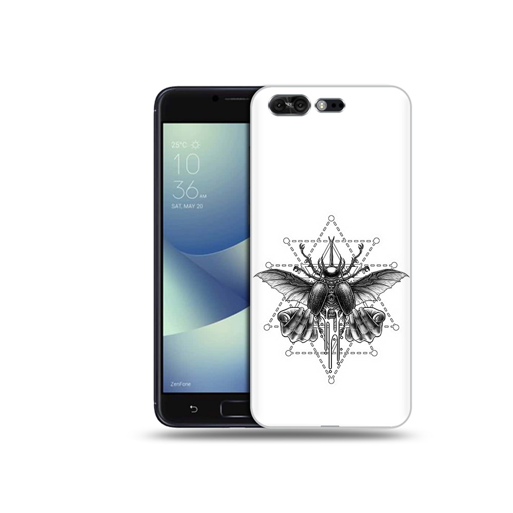 

Чехол MyPads Tocco для Asus ZenFone 4 Pro (ZS551KL) скарабей, Прозрачный, Tocco