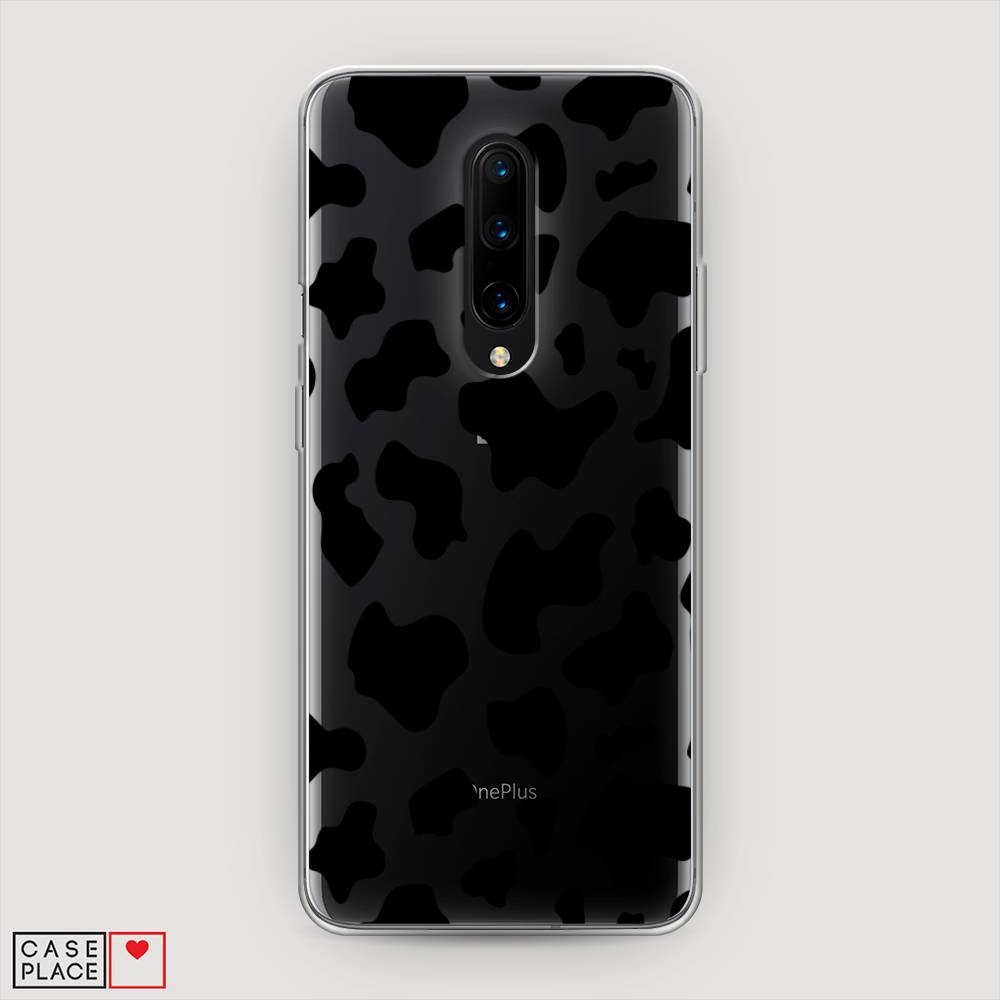 

Чехол Awog на OnePlus 8 / ВанПлас 8 "Пятна коровы черные", Черный, 151250-2
