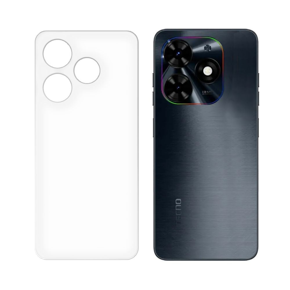 

Стекло защитное гибридное для Tecno Spark GO 2024 задняя сторона