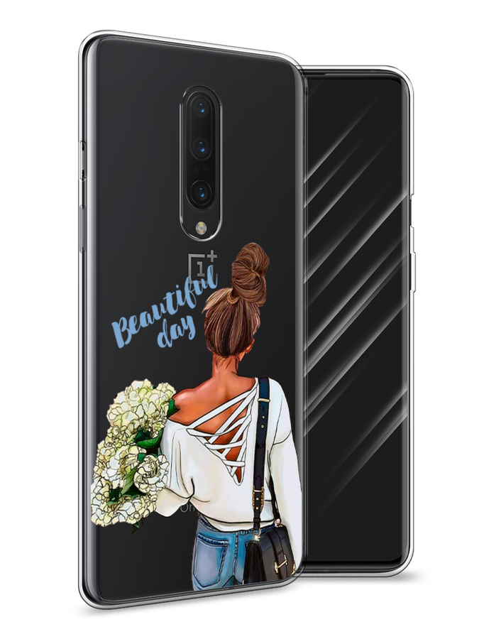 

Чехол Awog на OnePlus 8 / ВанПлас 8 "Beautiful day vector", Коричневый;белый;зеленый, 151250-6