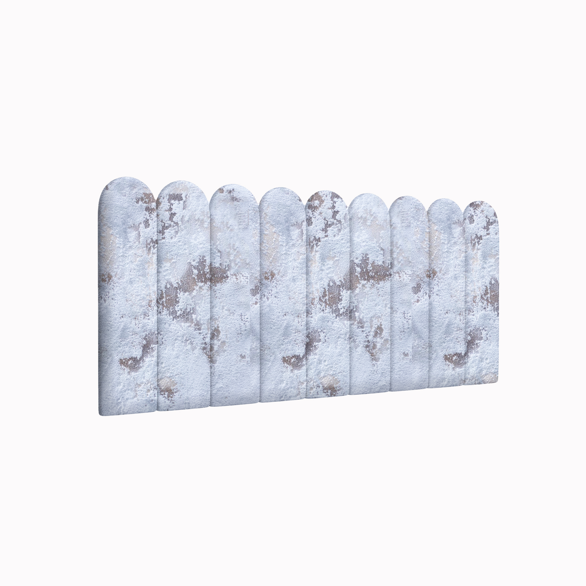 Мягкие стеновые панели Shtorm Sky blue 15х60R см 2 шт. мягкие кубики плюшики весёлая азбука