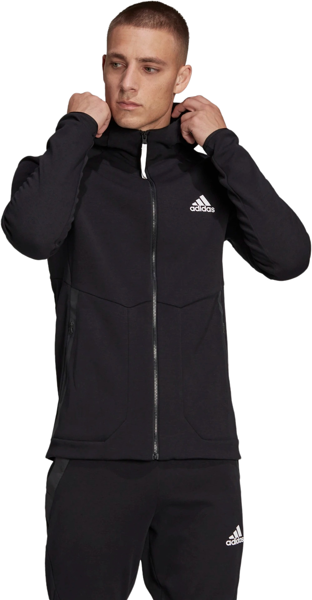 

Толстовка мужская Adidas HE5030 черная M, HE5030