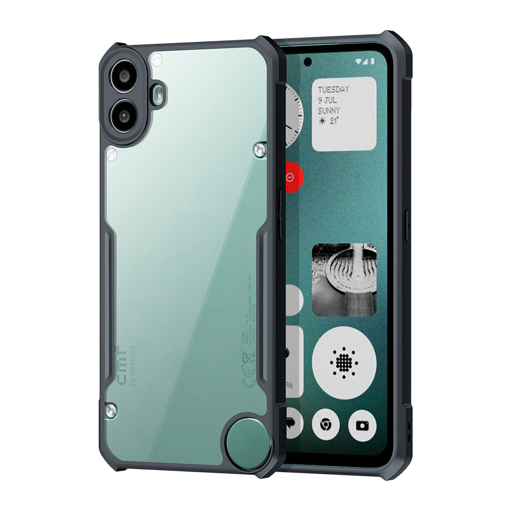 

Чехол для Nothing CMF Phone 1 противоударный с усиленными углами XUNDD, Черный