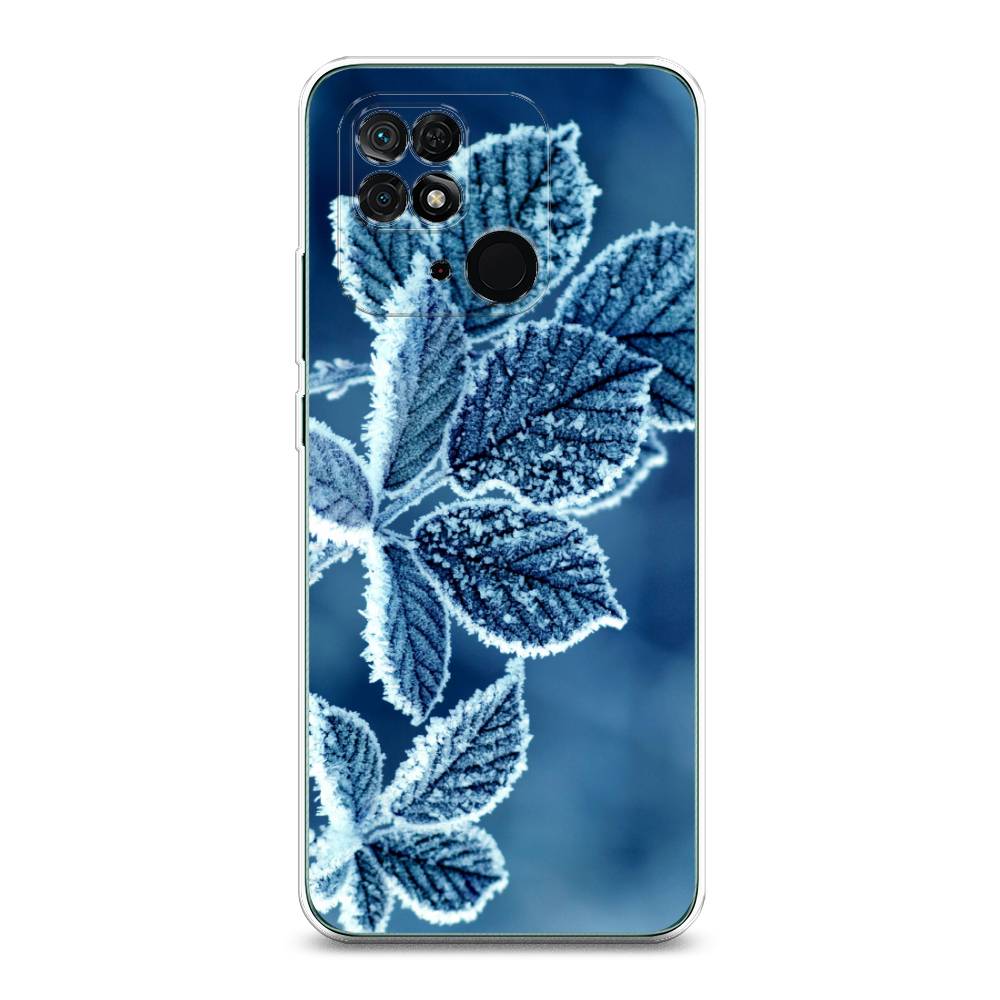 

Чехол для Xiaomi Redmi 10C "Зима 6 ", Голубой;белый, 313450-2