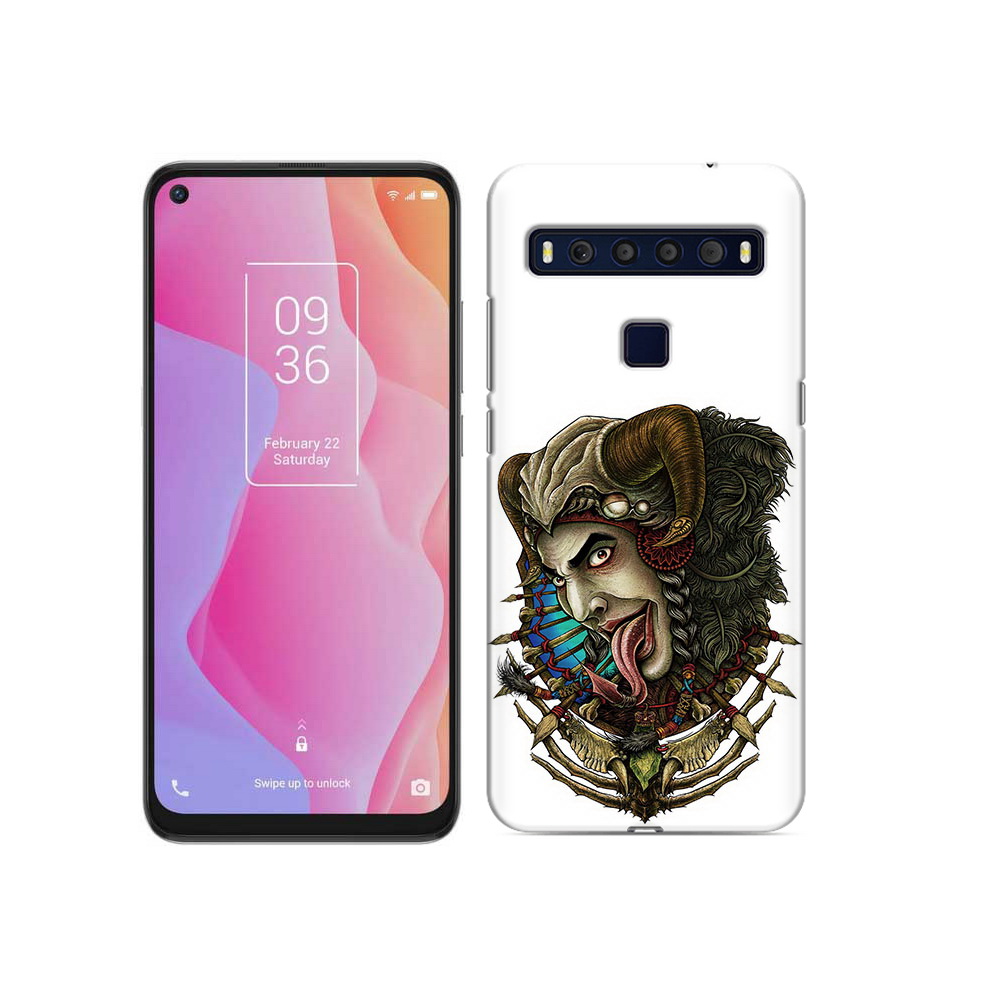 

Чехол MyPads Tocco для TCL 10L длинный язык, Прозрачный, Tocco