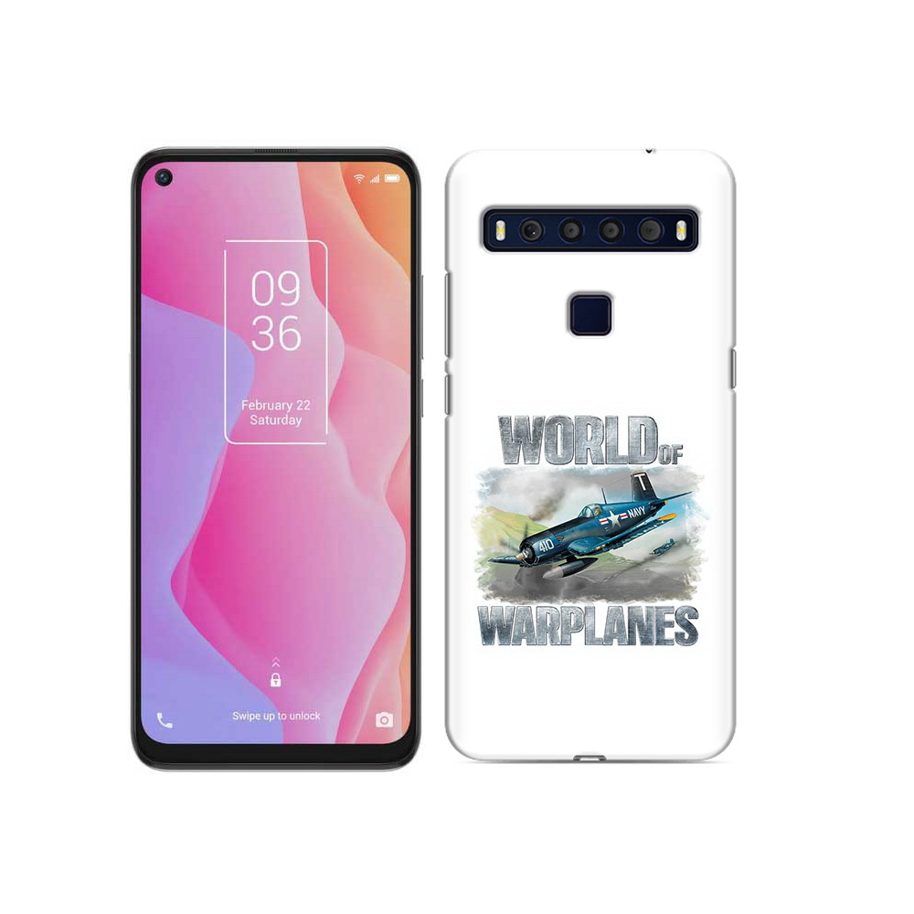 

Чехол MyPads Tocco для TCL 10L Боевой самолет, Прозрачный, Tocco