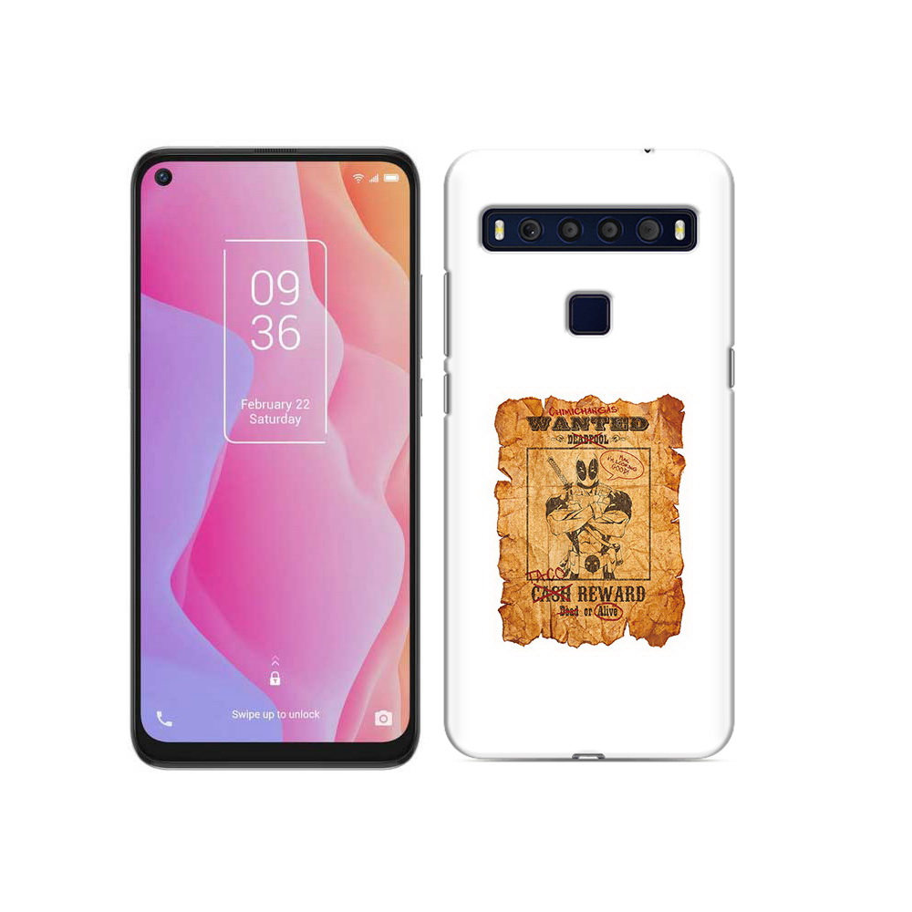 

Чехол MyPads Tocco для TCL 10L дедпул, Прозрачный, Tocco
