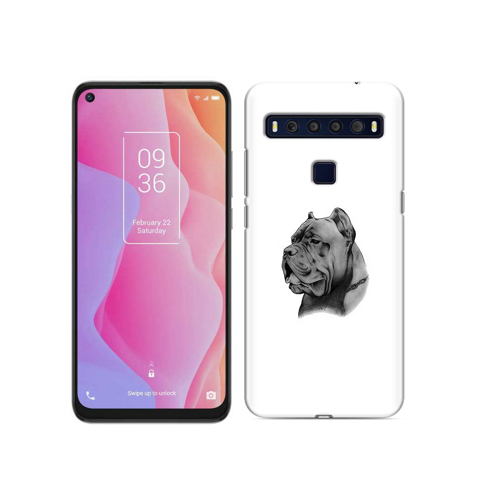 

Чехол MyPads Tocco для TCL 10L грозный бульдог, Прозрачный, Tocco