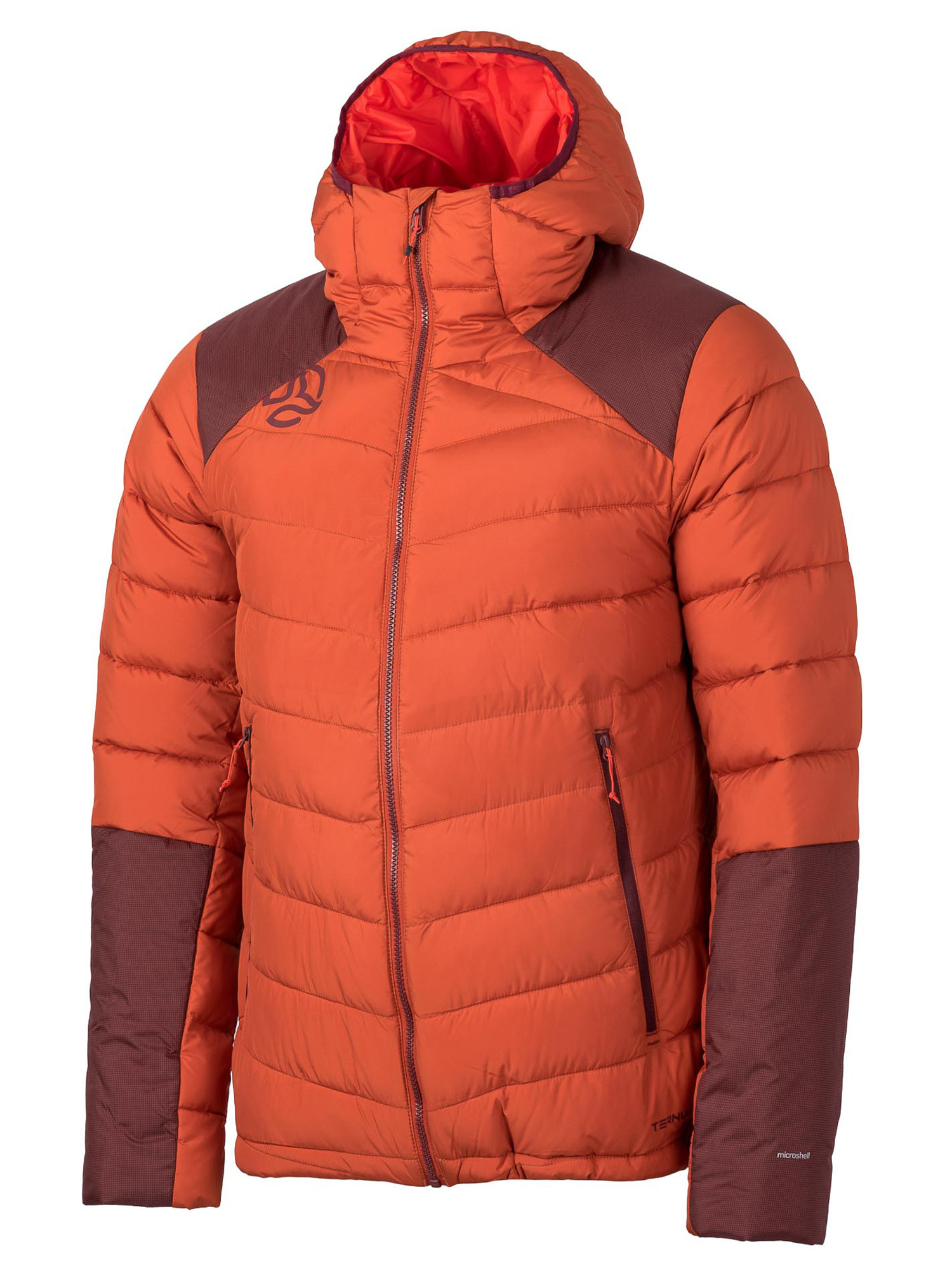

Куртка мужская Ternua Yaksam Hood Jkt M 2024-25 коричневая M, Коричневый, Yaksam Hood Jkt M 2024-25