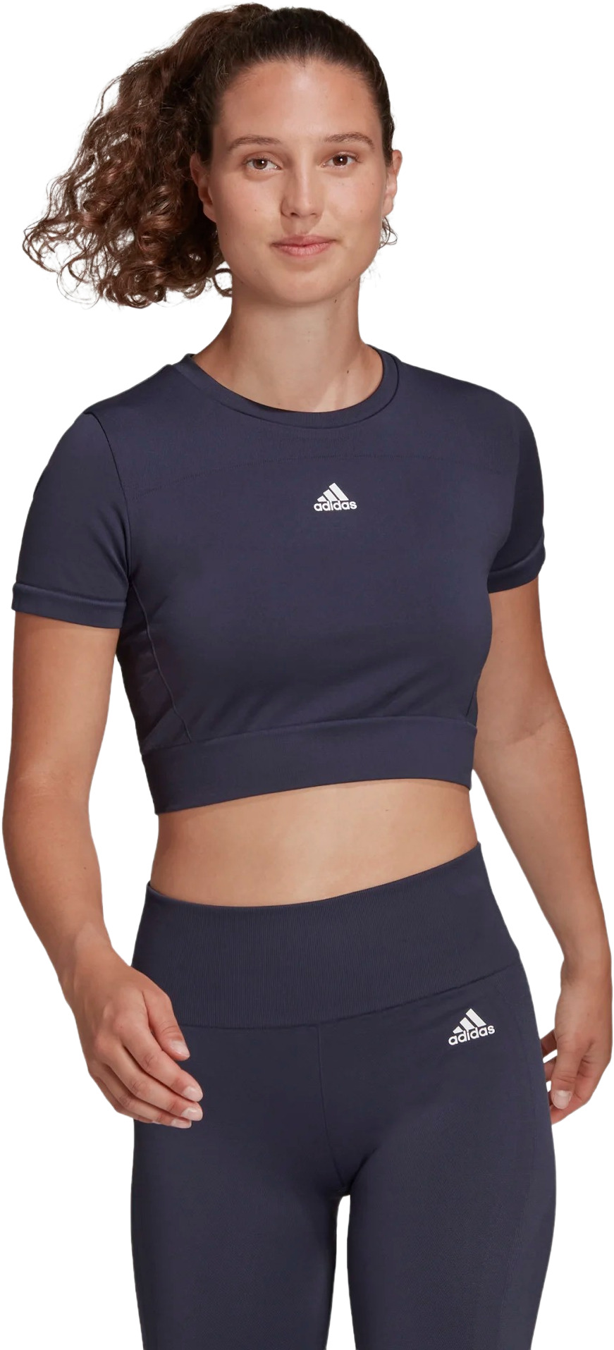 

Топ женский Adidas HE2971 черный M, HE2971