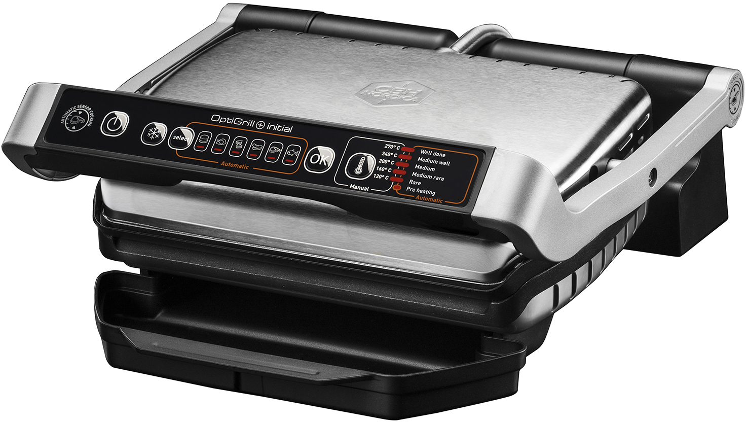 

Гриль OBH Nordica optigrill+ initial Silver, optigrill+ initial