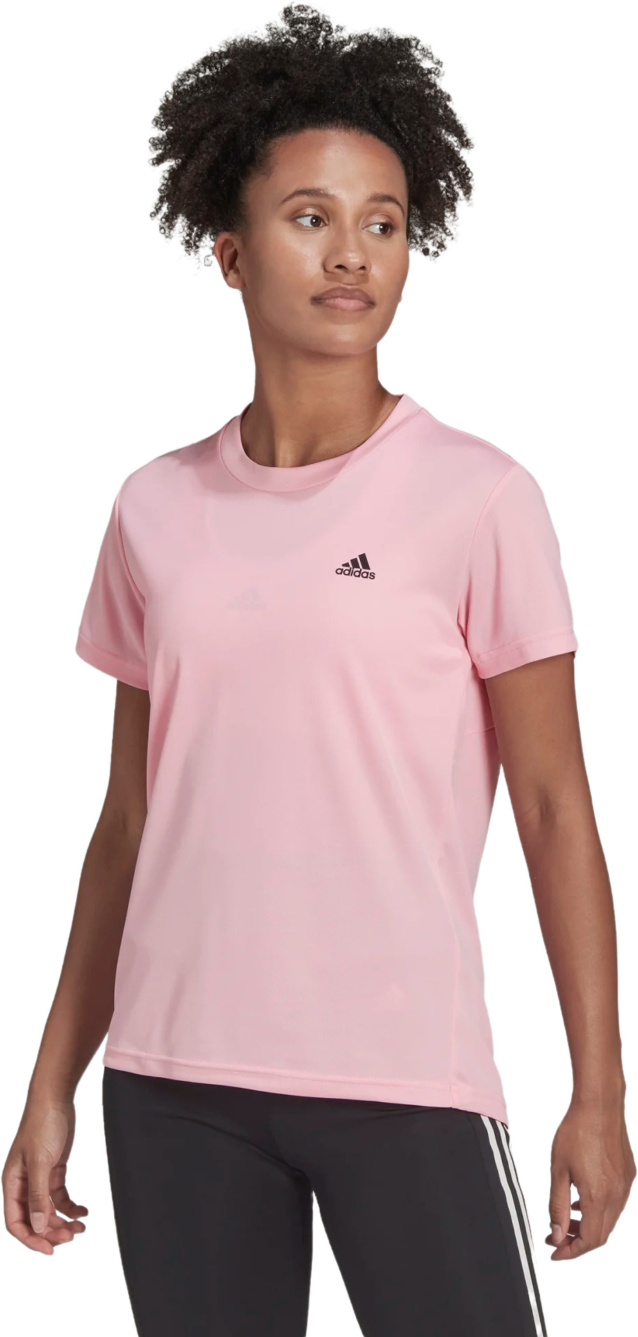 

Футболка женская Adidas HE6751 розовая L, HE6751