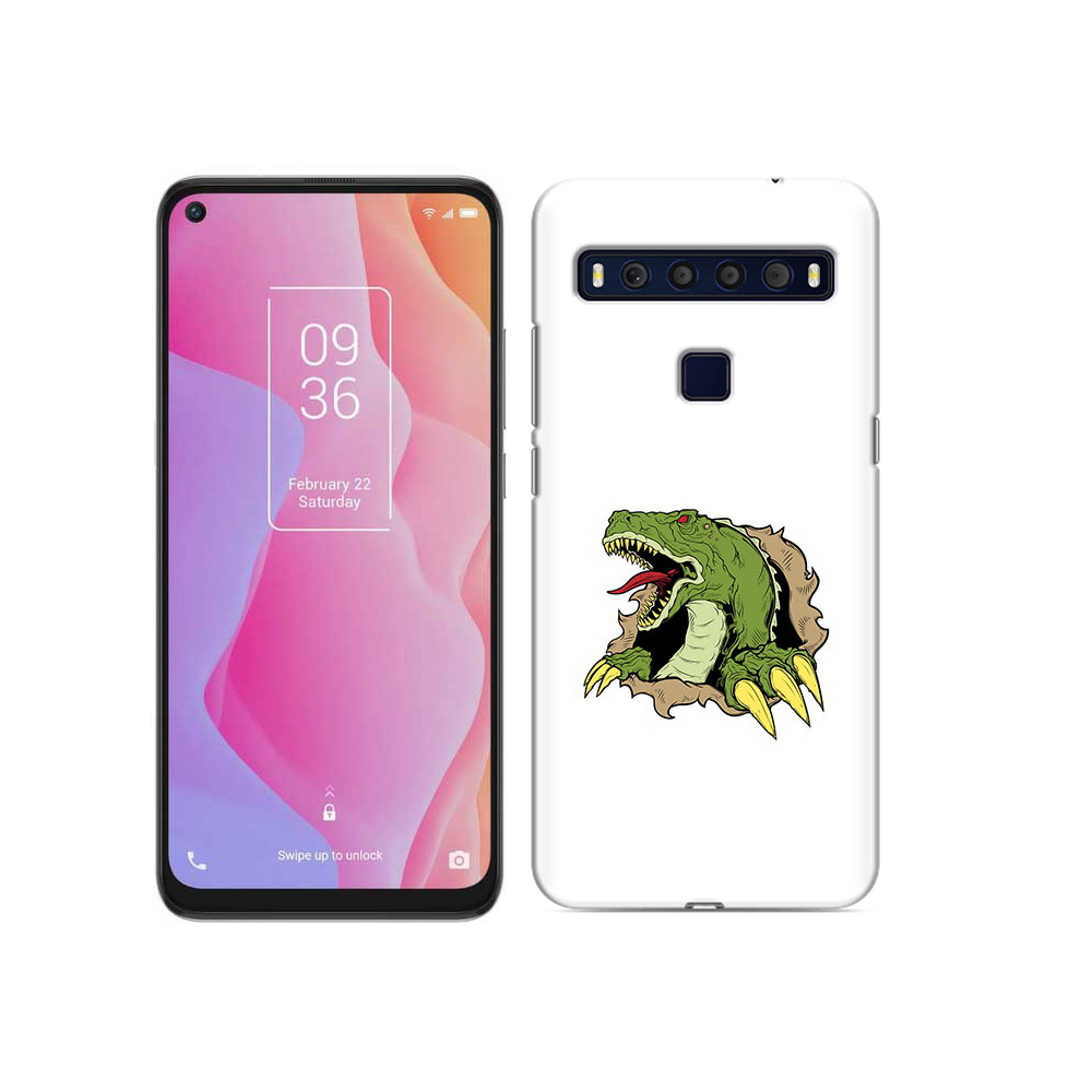 

Чехол MyPads Tocco для TCL 10L годзила, Прозрачный, Tocco