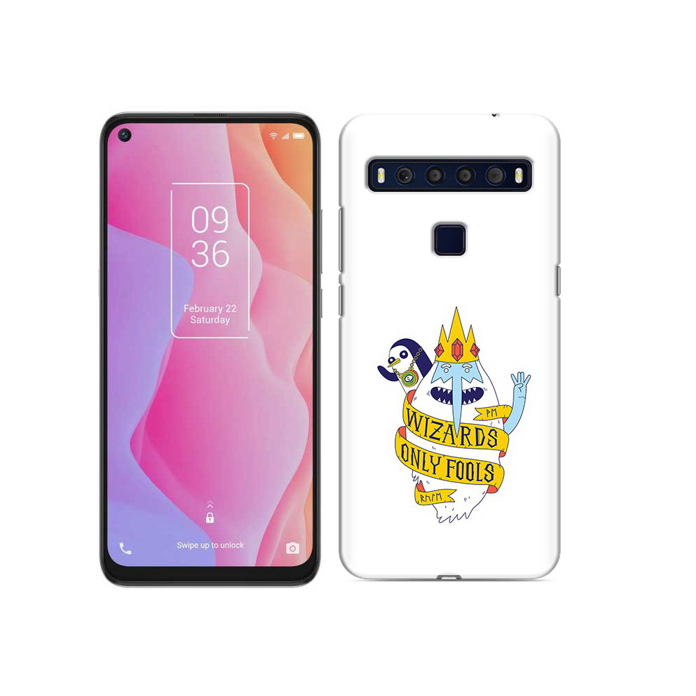 

Чехол MyPads Tocco для TCL 10L время приключений снежный король, Прозрачный, Tocco