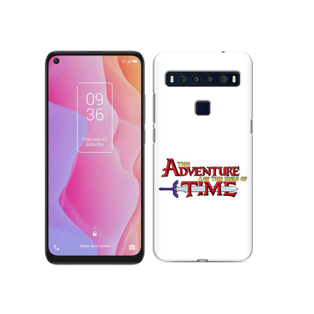 

Чехол MyPads Tocco для TCL 10L время приключений логотип, Прозрачный, Tocco