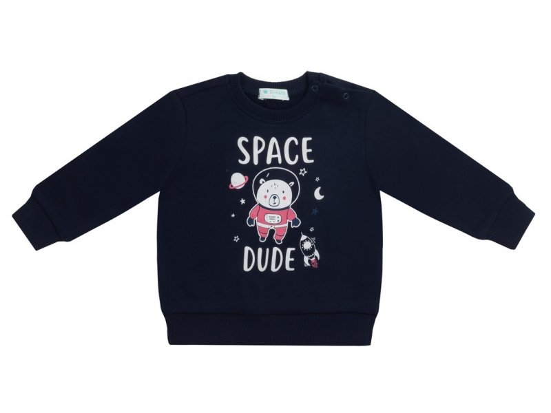 

Свитшот детский Diva Kids DK-098 цв. синий р. 80, DK-098
