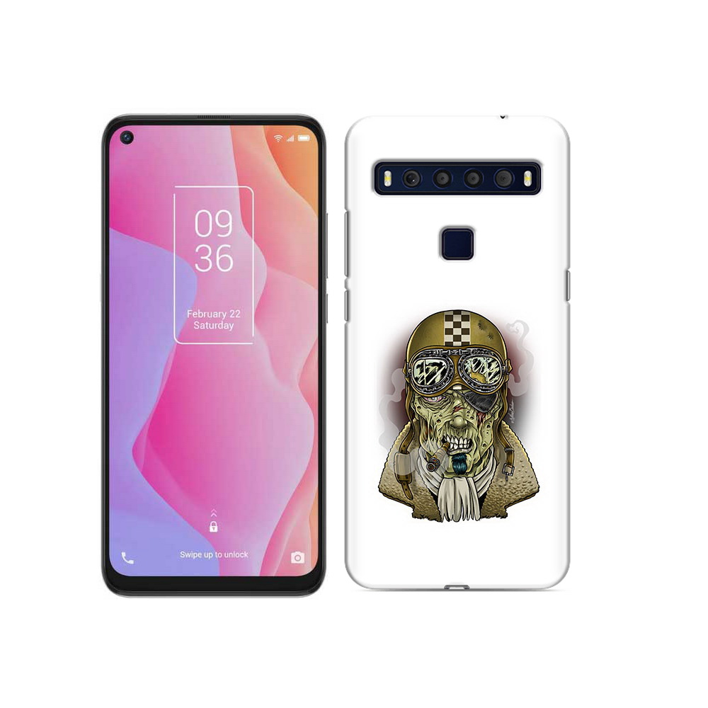 

Чехол MyPads Tocco для TCL 10L военный зомби, Прозрачный, Tocco