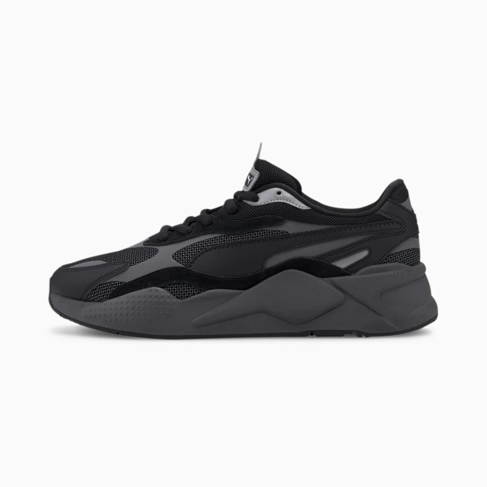 фото Кроссовки мужские puma rs-x³ puzzle черные 11 uk