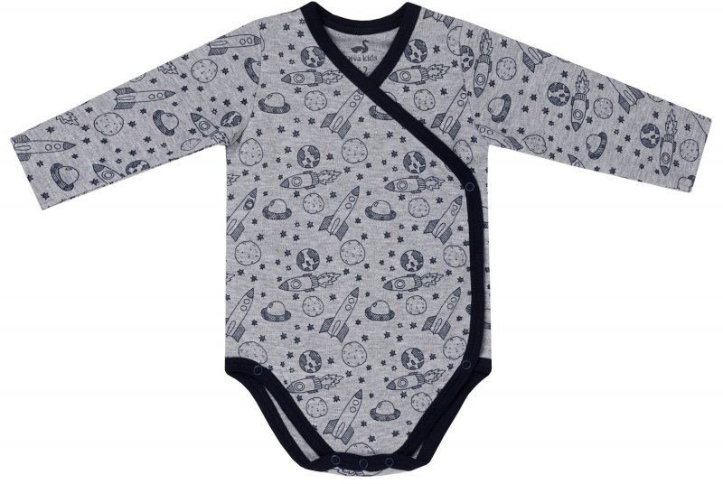 

Боди детское Diva Kids DK-080 цв. серый р. 62, DK-080